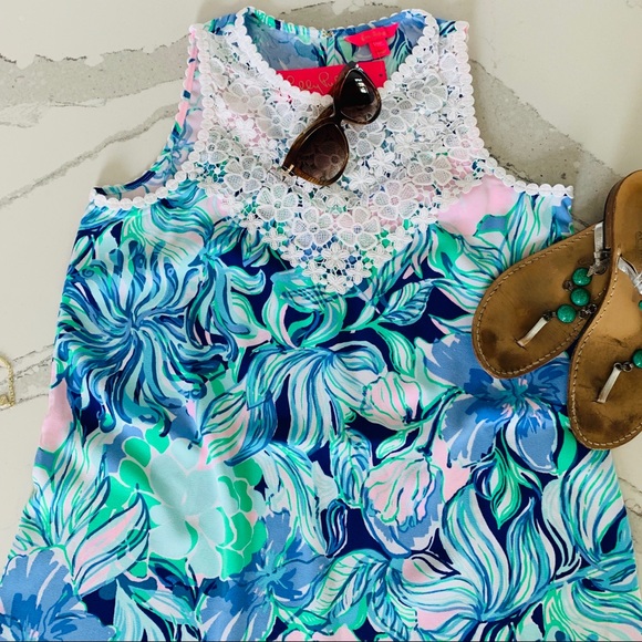 Lilly Pulitzer Dresses & Skirts - Lilly Pulitzer Nala Soft Shift Party Thyme 10 NWT